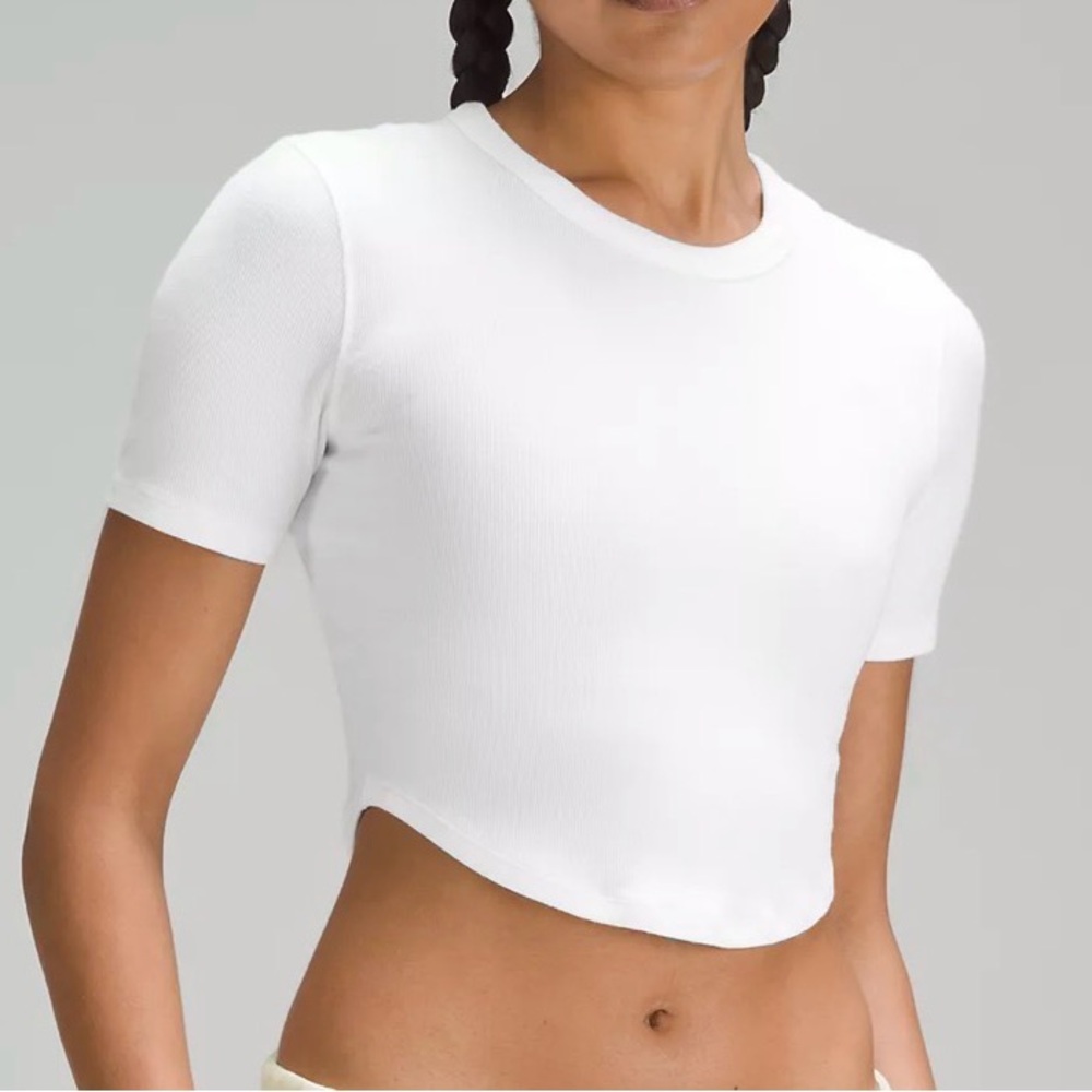 Lululemon Hold Tight Cropped T Shirt